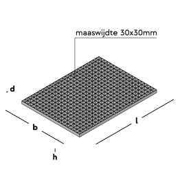 Afbeelding voor categorie Vloerroosters
